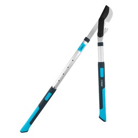 Garden Pruning Shears Heavy Duty with Compound Action, Tree Branch Cutter with 2 inch Thick Branch Carbon Steel Sharp Blade, Corona Tool - Anvil Lopper with 28”- 41” Extendable Non-Slip Handle - CYRUS