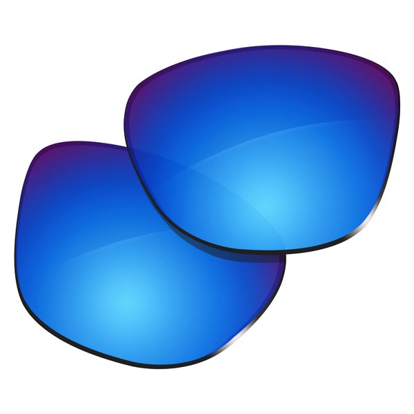 Glintbay - Lentes de sol de repuesto 100% precisos, para Oakley Frogskins LX OO2043, Polarized Ice Blue Mirror, Pequeño