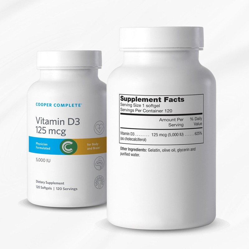 Cooper Complete - Vitamin D3-125 mcg (5000 IU)