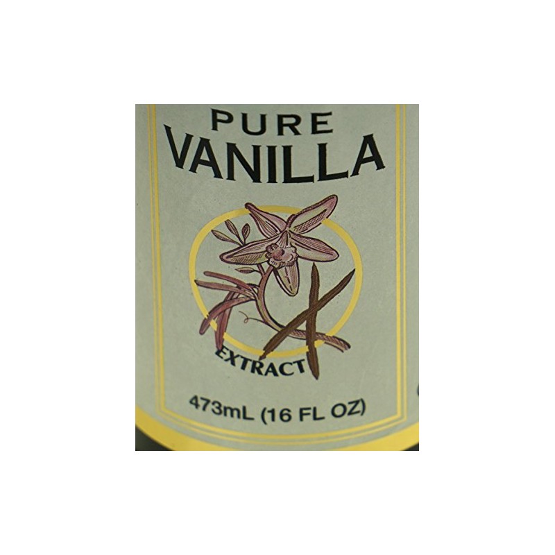Pure Vanilla Extract, 16 Fluid Ounce