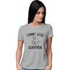 3X-Large Oxford Women Tummy Ache Survivor Funny T-Shirt