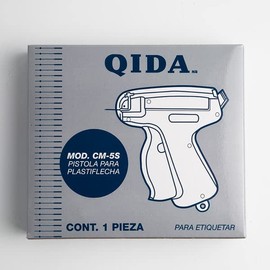 Selanusa Pistola Etiquetadora Para Plastiflecha Selanusa |Modelo CM-5S|Aguja Integrada y Seguro Extra de Repuesto | Ideal para Etiquetado