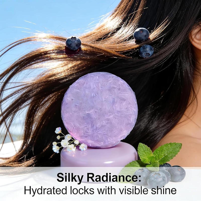 Blueberry Fields Shampoo & Conditioner Bundle, Antioxidant-Rich Hair Care Bundle