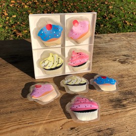 Set of 4 Cupcake Pocket Warmer Tart