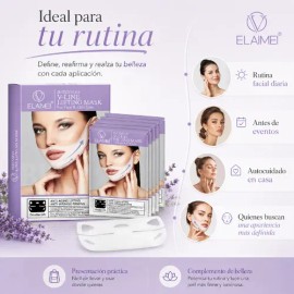 4 Mascarilla Lifting V-line Intensiva Reafirma Y Levanta                                                                                              