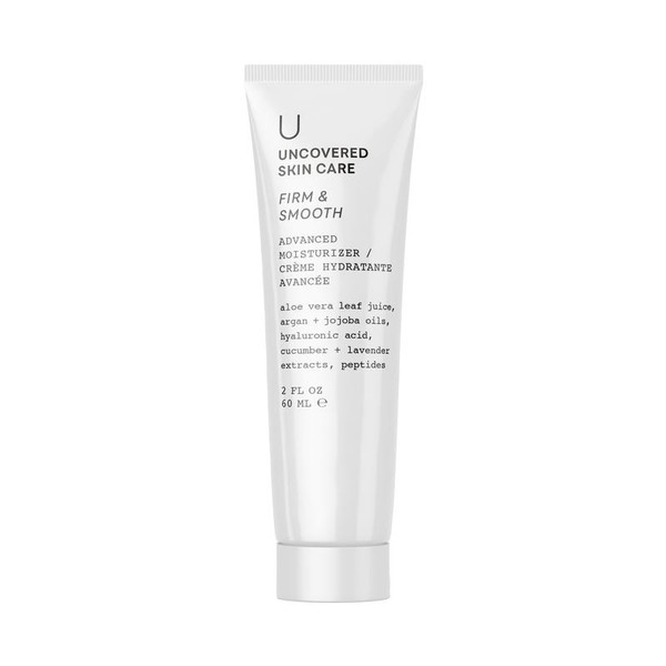 Uncovered Skin Care Advanced Moisturizer, Firm & Smooth, 2 Fl