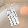 MOQIYXL Granddaughter Gifts from Grandma, Granddaughter Keychain for Birthday Graduation