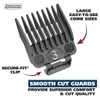 Wahl USA Chrome Pro Corded Clipper Complete Haircutting Kit for