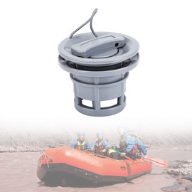 Yosoo Health Gear Boat Air Valve, Dinghy Valve, Valve for SUP, SUP Valve Replacement of Boat Gas Valve, PVC Boat Valve for Inflatable Boats, Rafts and Kayaks (Grey)