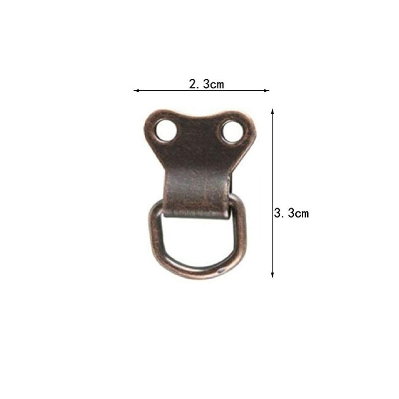 Bronze D Ring Picture Hanger Double D Rings Photo Frame