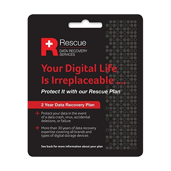Seagate Rescue 2 Years Data Recovery Service Plan for HDD and SSD (STZZ758)