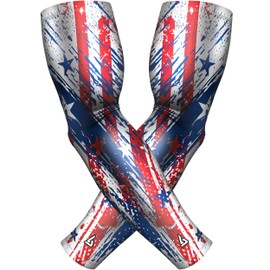 Athletic Arm Sleeves For Sun Protection - Basketball Baseball Football Sleeve For Sports - Tattoo Cover Up For Arms - Bicep Tendonitis Tennis Elbow Compression Brace - Mangas Para Brazos Para El Sol