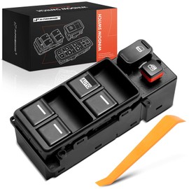 A-Premium Master Power Window Switch Compatible with Honda Accord 2003 2004 2005 2006 2007, Front Left Driver Side