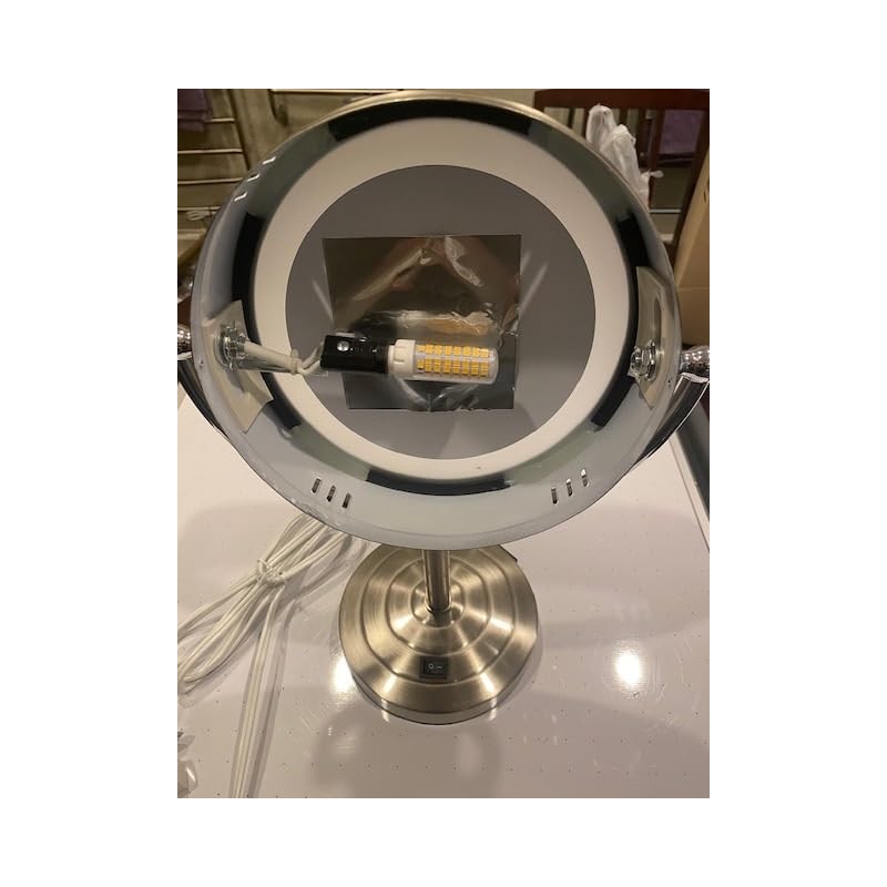 JERDON LED Replacement Light Bulb for Makeup Mirrors - (1)