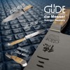 GÜDE Solingen - Tomatenmesser mit Welle geschmiedet, 13 cm, Olivenholz,