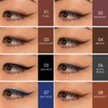 KOSRA Matter Eyeliner-Stift, Wasserfest, Wischfest Eyeliner -6#Black