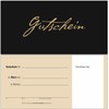 30 Edelmix Voucher Cards Gift Vouchers – Elegant Neutral Gold,
