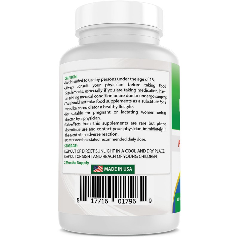 Best Naturals Berberine Plus with Berberine HCl, Vitamin C and