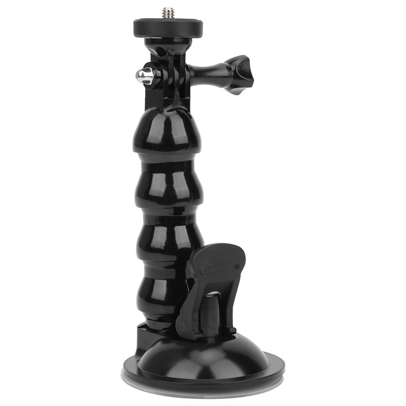 Motion Camera Goose Neck Suction Cup Adapter Expansion Bracket for