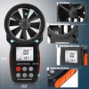 Anemometer Handheld, Anemometers Wind Speed Meter Measures Wind Velocity, Temperature(℃/℉)