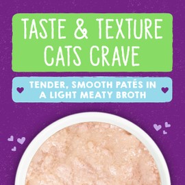 Stella & Chewy’s Carnivore Cravings Purrfect Pate Cans – Grain Free, Protein Rich Wet Cat Food – Duck & Chicken Recipe – (2.8 Ounce Cans, Case of 12)