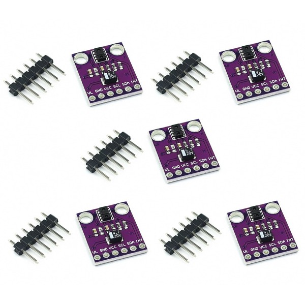PAMEENCOS 5pcs APDS-9930 ALS IR RGB and Proximity Sensor, Digital