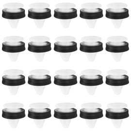 Be In Your Mind Pack of 20 Roof Trim Mounting Clips 5255437 Compatible with Tourneo Custom Transit, Plastic Side Strip Trim Clips
