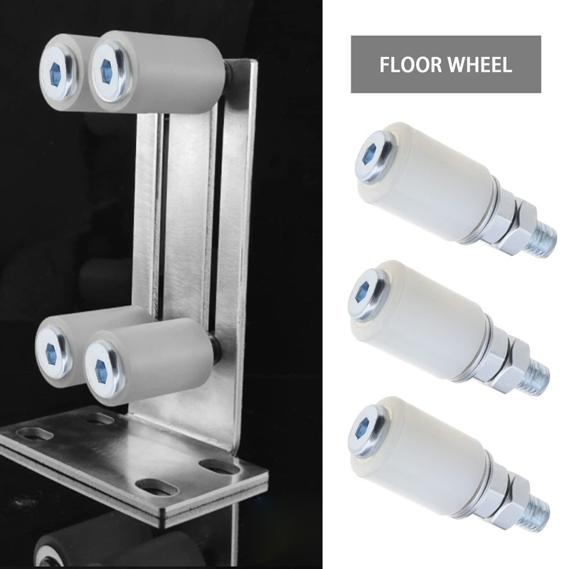 ECSiNG 4Pcs Nylon Roller Sliding Door Roller Sliding Barn Door