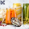 KADAX fi82 mm Screw Lid, Twist-Off Lid Set Made of