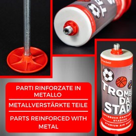 SELEZIONE100 Airhorn Compressed Air Flute, Compressed Air Fanfare Extremely Loud, Air Pressure Fanfare, Air Pressure Fanfare Airhorn Compressed Air, Football Horn, Compressed Air Horn, Fog Horn