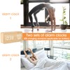 REDGO Digital Alarm Clock, Wooden Clock,USB Charging,Desk Clock/Bedside/Alarm Clock for