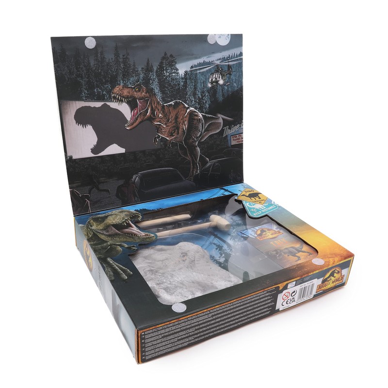 Toyland® T-Rex Skull Dig Kit - Display Stand Included -