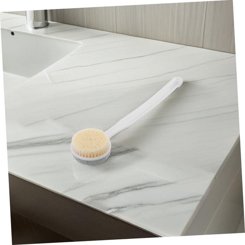 FRCOLOR Long Handle Foot File with Pumice Stone Callus Remover