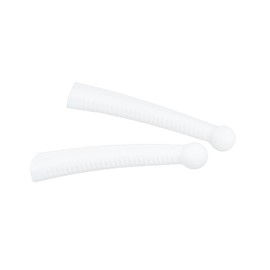 Venandi Motors 2 x Cover (Flexible) for Brake Lever Clutch Lever Aluminium Design White
