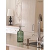 JASAI 18Oz Green Soap Dispenser with Rust Proof Pump, Refillable