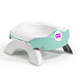 OKBaby Roady 3-in-1 Potty, Travel Potty and Toilet Training Seat, Aqua