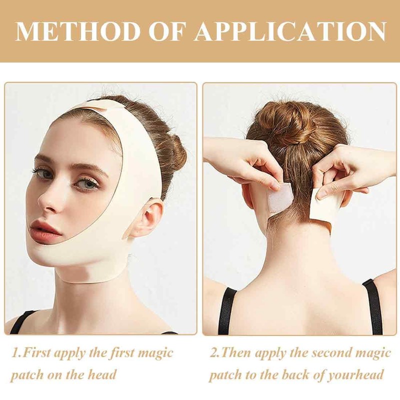 XBFOCNH V Face Masks, Reusable V-Line Mask, for Double Chin