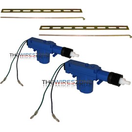 2 Heavy Duty Power Door Lock Actuator Motor 12 Volt for Car Door Locks (pair)