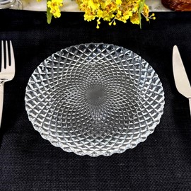 PAVO Glass Salad Plate Set