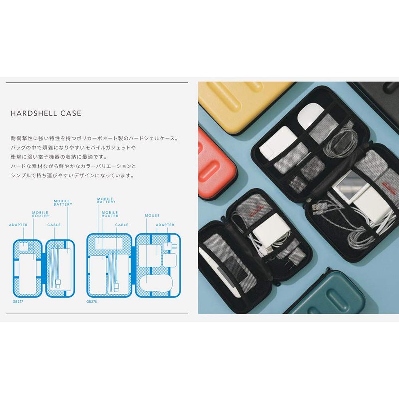 nahe Hard Shell Case S Blue [GB277]