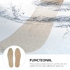 Beavorty 1Pair Shock Absorbing Shoe Inserts with Massage Particles Durable