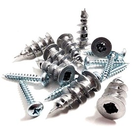 Nartel® Metal Self Drilling Plasterboard Fixings Raw Plugs Cavity Wall (10 PACK)