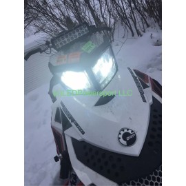 FT Ski Doo REV XP XS XR LED Headlight Kit Plug & Play 2003-2018 SOLD BY SNOWMOBILER