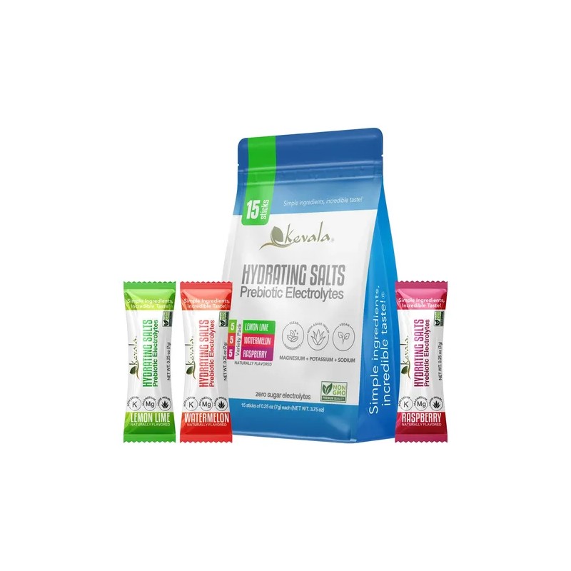 Electrolitos Kevala Con Prebioticos- Sabores Mix- 15 Sticks