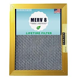 14X24X1 CARTER | MERV 8 | Lifetime HVAC & Furnace Air Filter | Washable Electrostatic | High Dust Holding Capacity