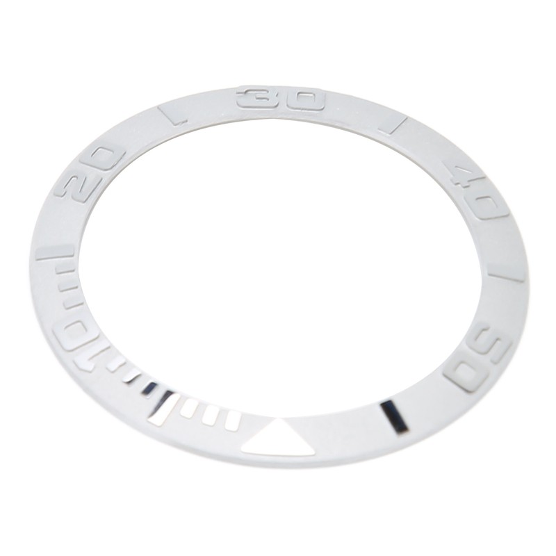 Watch Bezel Insert 38mm Ceramic Embossed Digit Watch Bezel Ring