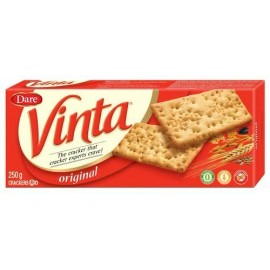 Dare, Vinta 4 Boxes of Dare, Vinta Original Crackers 225g Each -From Canada -Free Shipping