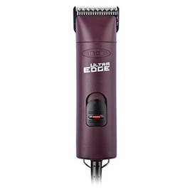 Andis 22685 Professional UltraEdge Super 2-Speed Detachable Blade Clipper – Rotary Motor with Shatter-Proof Housing, Runs Calm & Silent, 14-Inch Cord - For All Coats & Breeds - 120 Volts, Burgundy