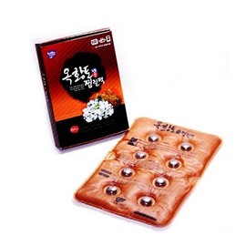 [Jade red clay compress pack] Domestic compress pack, jade compress pack, red clay compress pack, hot and cold compress pack, waist compress pack, Lunar New Year holiday gift group Jade steam pack 12ea