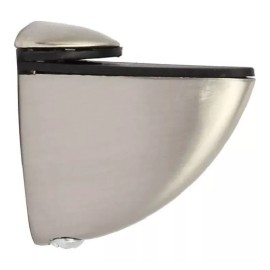 LIZOFERTAS Soporte Para Repisas De Cristal Niquel 1 Pza Mediano